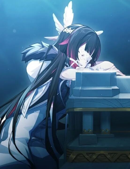 Genshin Impact: Лаццо в зимней ночи